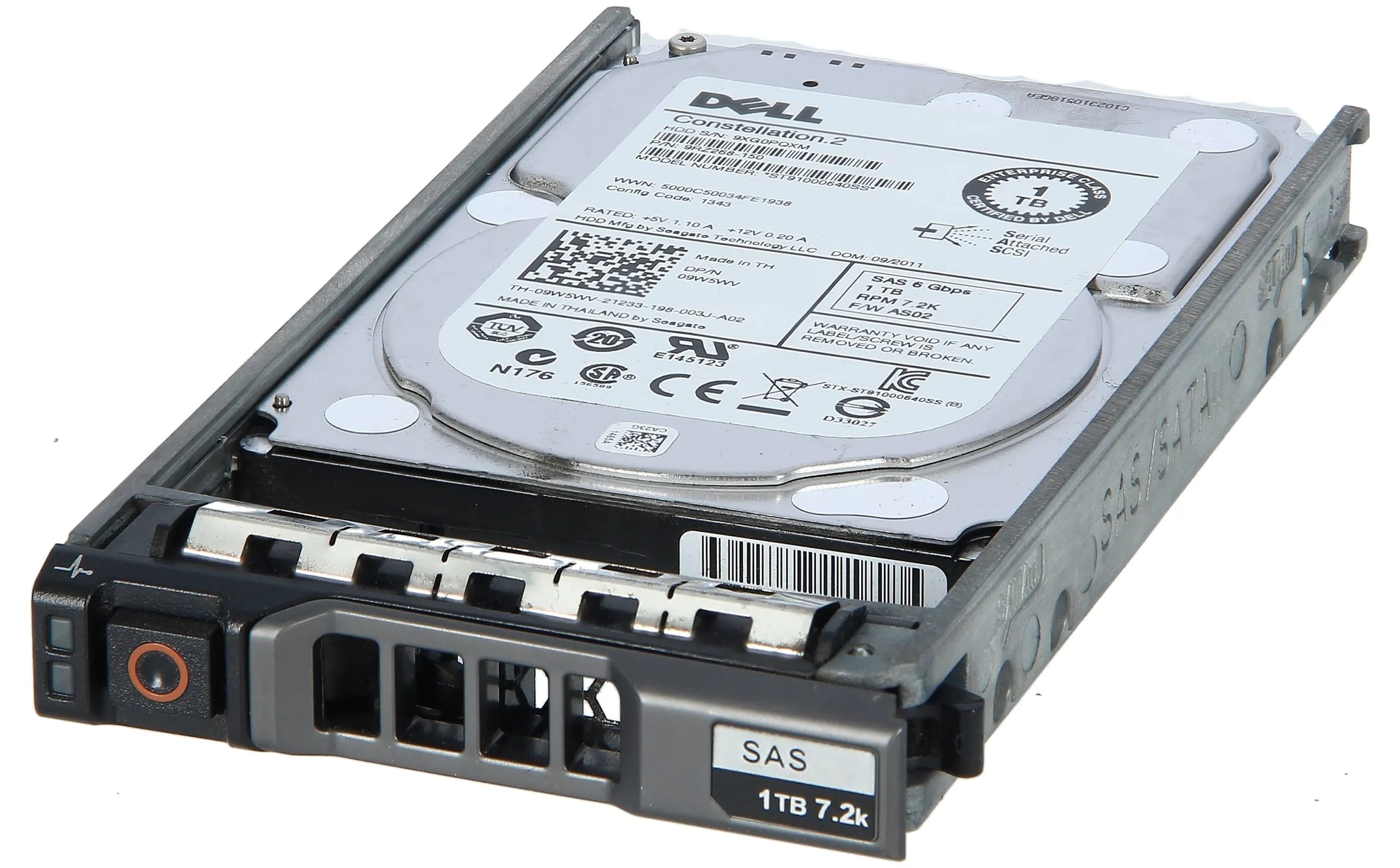 Dell 1TB SAS 7.2K 6Gbps 3,5" LFF
