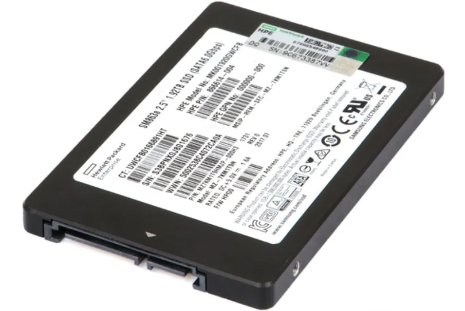 HPE 1.92TB SATA 6Gbps MU P/N: 866614-004 SFF