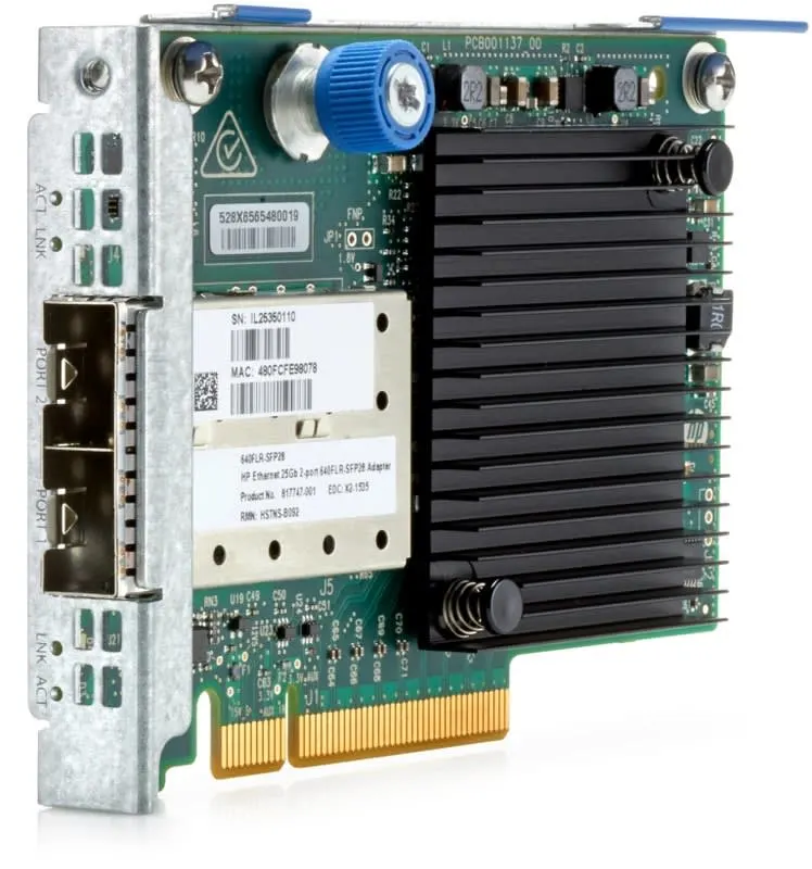 HPE 640FLR 2x 25GB SFP28 - 817749-B21