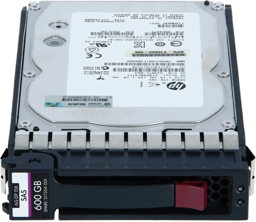 HPE 736437-001 600GB 15K SAS 6Gbps 2.5" SFF