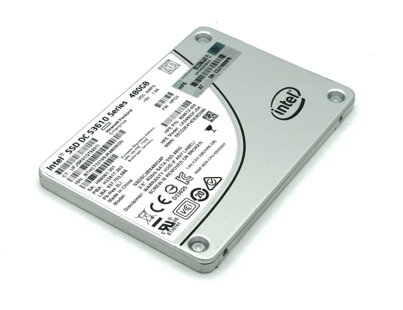 HPE 804612-006 NEW 480GB Intel DC S3610 SFF
