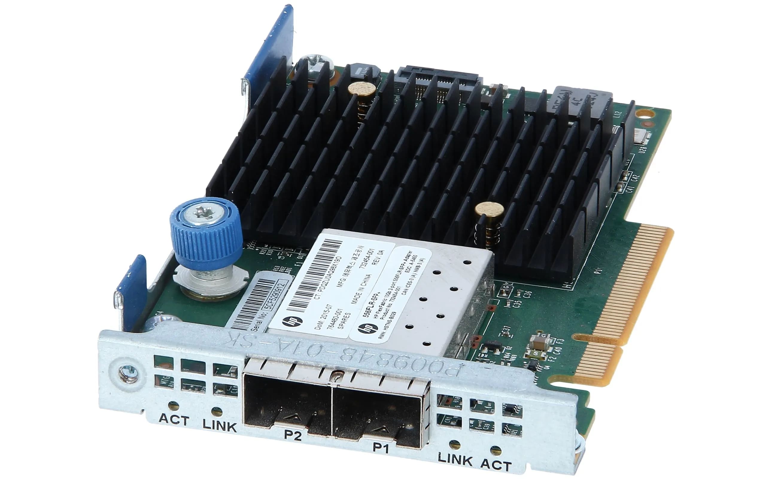 HP 556FLR SFP+ 10GB 2P - P/N: 727060-B21