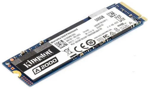 Kingston A2000 500GB M.2 NVMe PCle SFF