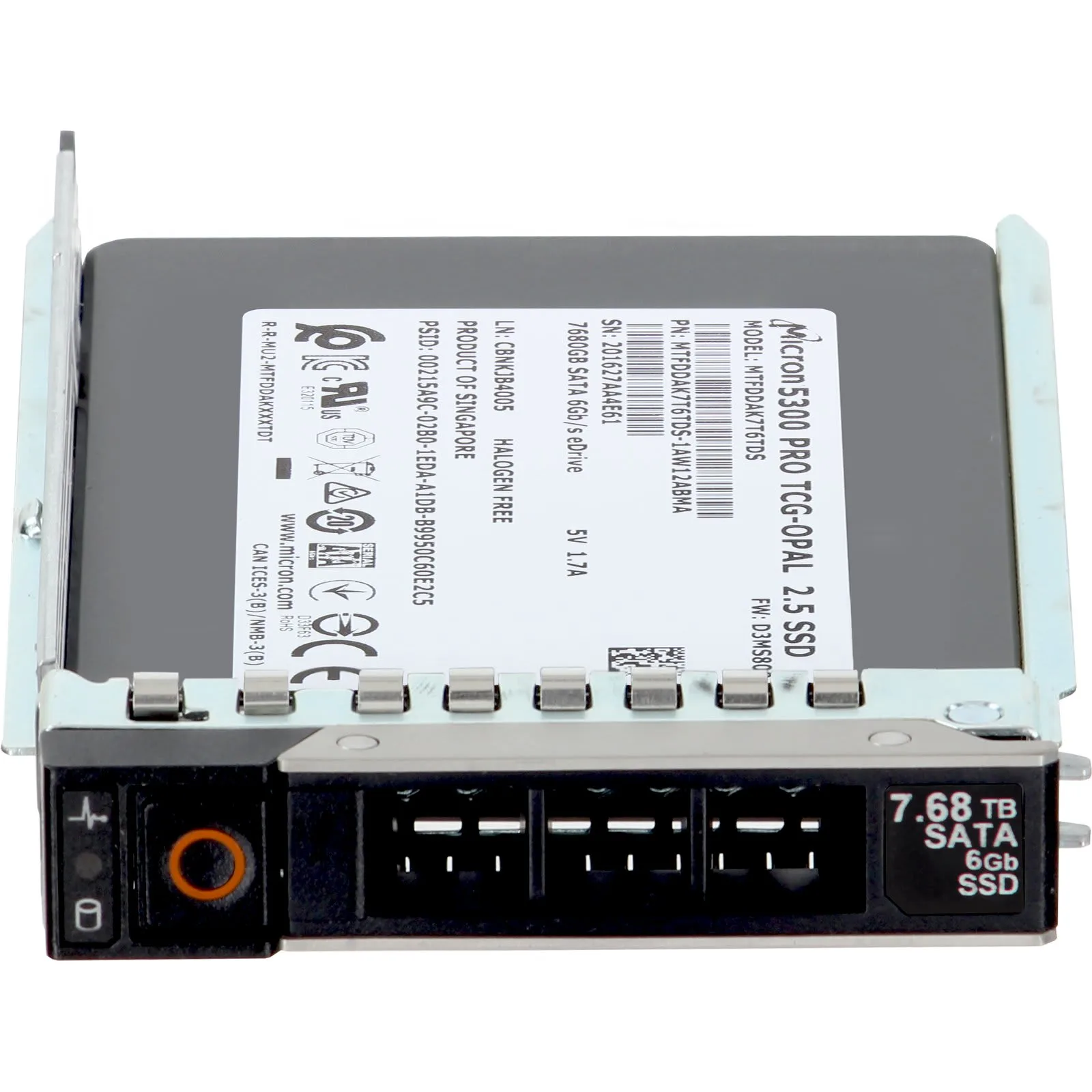 Micron 5300 PRO 7.68TB SATA 6Gbps SFF