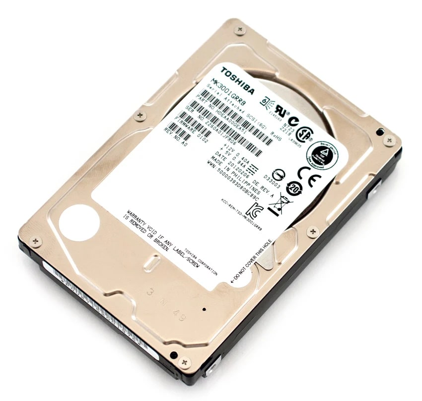 Toshiba 300GB 15K 6Gbps 2,5" SFF
