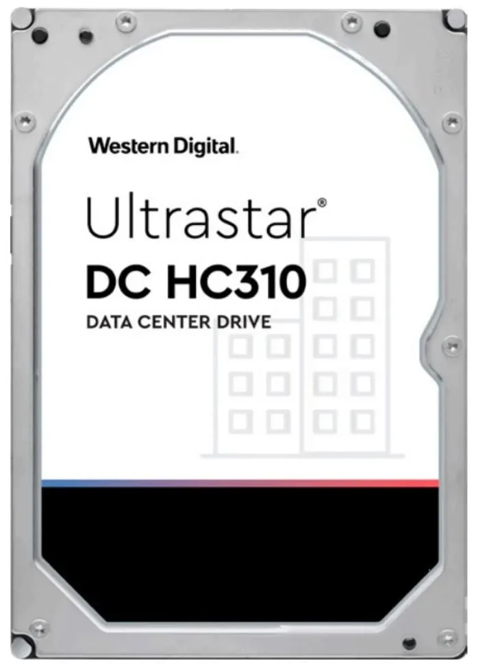 WD Ultrastar DC HC310 6TB SATA 7.2K 6Gbps 3,5" LFF