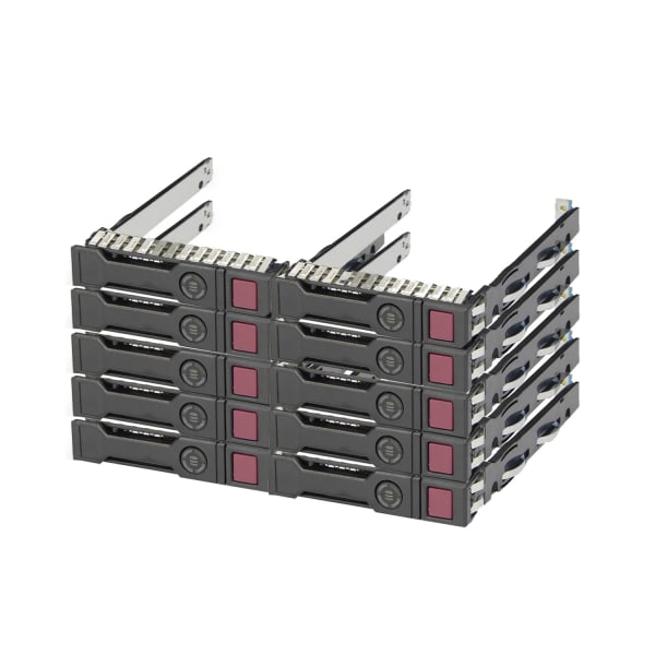 10x HP HDD Caddy Braket 2,5" 1