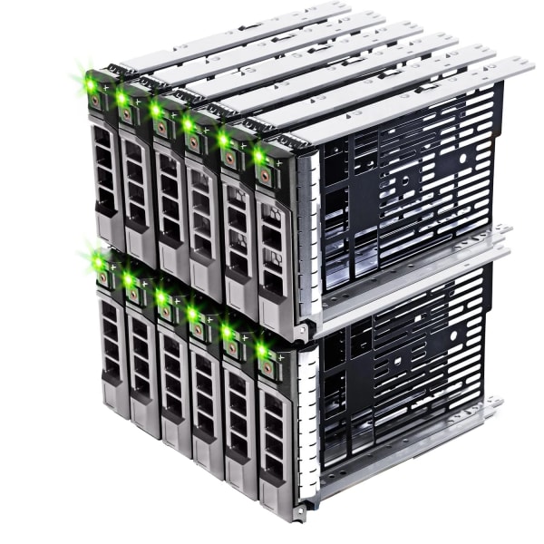 12x Dell HDD Caddy Braket 3,5" 1