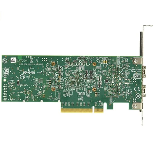 Dell Broadcom 57810s 2x 10Gbps SFP+ versie - P/N: 0N20KJ 2