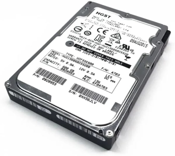 HGST 600GB SAS 10K 6Gbps 2,5" SFF 1