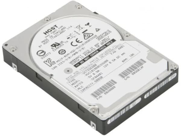HGST 600GB SAS 10k 6Gbps 2,5" SFF 3