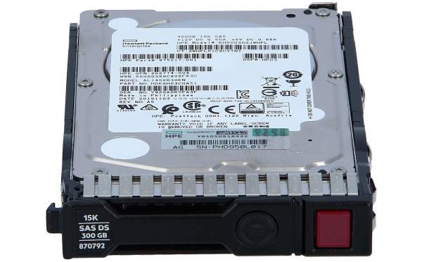 HPE 300GB SAS P/N: 867254-001 1