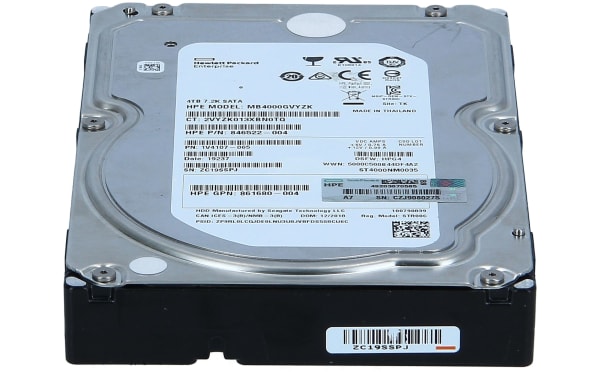 HPE 4TB SATA P/N: 846522-004 1