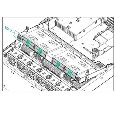 HPE 8xSFF x U.3 Mid TM Kit for DL380 G11  1