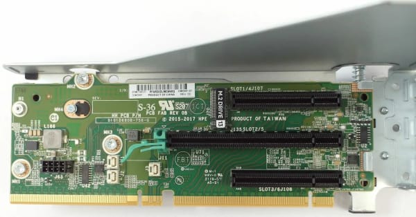 HP ProLiant DL380 G10 M.2 Riser Kit - P/N: 875058-001 3