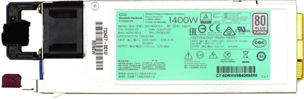 HP ProLiant G9/G10 1400W PSU - 733428-101 4