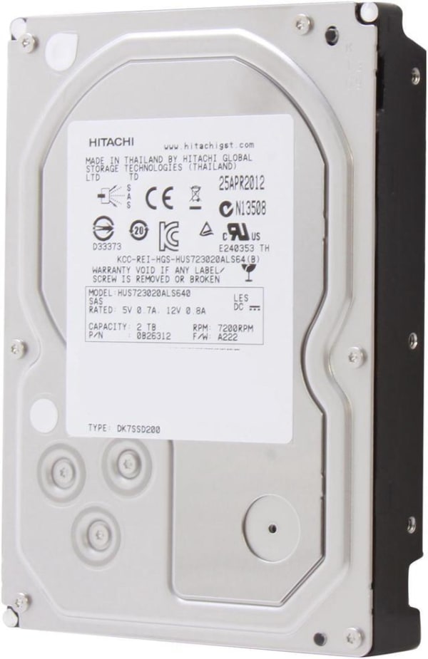Hitatchi Ultrastar NEW 2TB SAS 7.2K 6Gbps 3,5" LFF 1