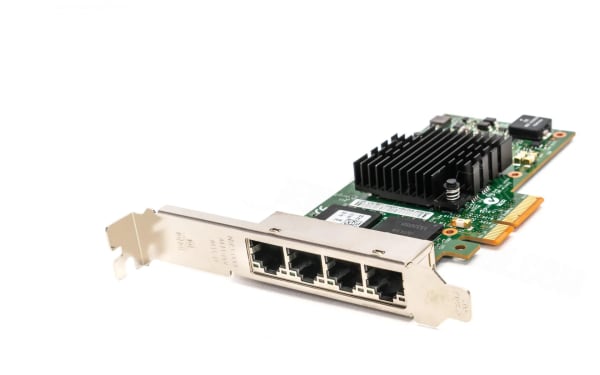 Dell Intel i350-T4 Quad Port PCI-e 4xGB Adapter  1