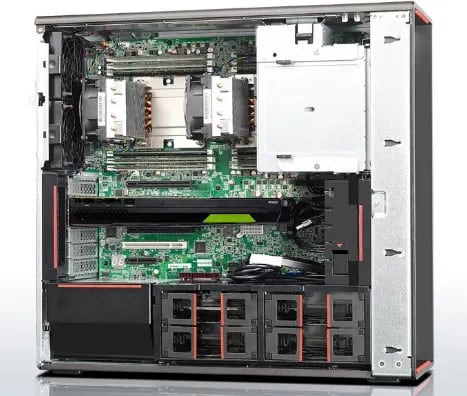 Lenovo Thinkstation P710 | 2x E5-2699v4 | 128GB 2133MHz DDR4 | 1x 256GB SSD | Q2000  4