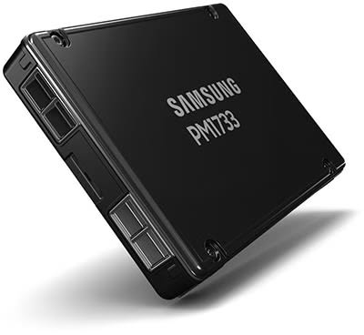 Samsung PM1733 1.92TB NVMe Gen 4 2,5SFF 1