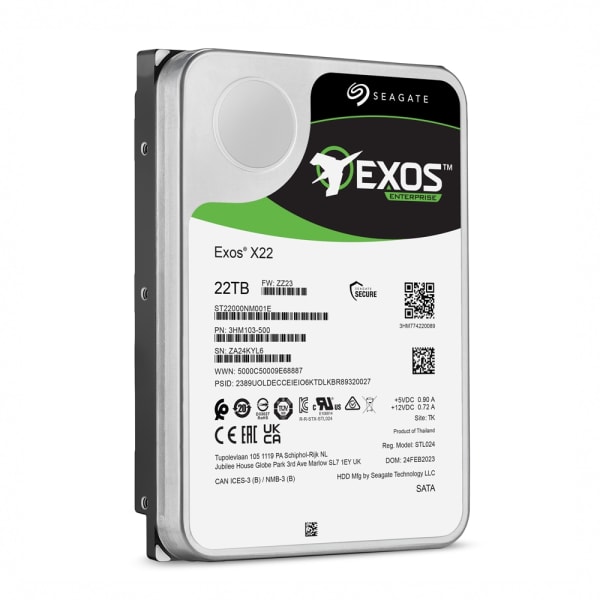 Seagate Ironwolf PRO 22TB SATA 7.2K 6Gbps 3,5" LFF 1