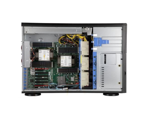 Supermicro DAS4T8C6 8x SFF/LFF 2.5"/3.5" Tower  3