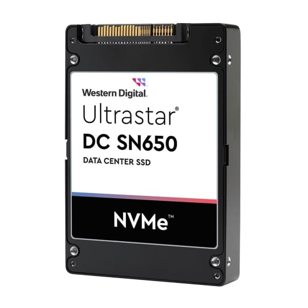 WD Ultrastar DC SN650 7.68TB NVMe SSD 12G 1